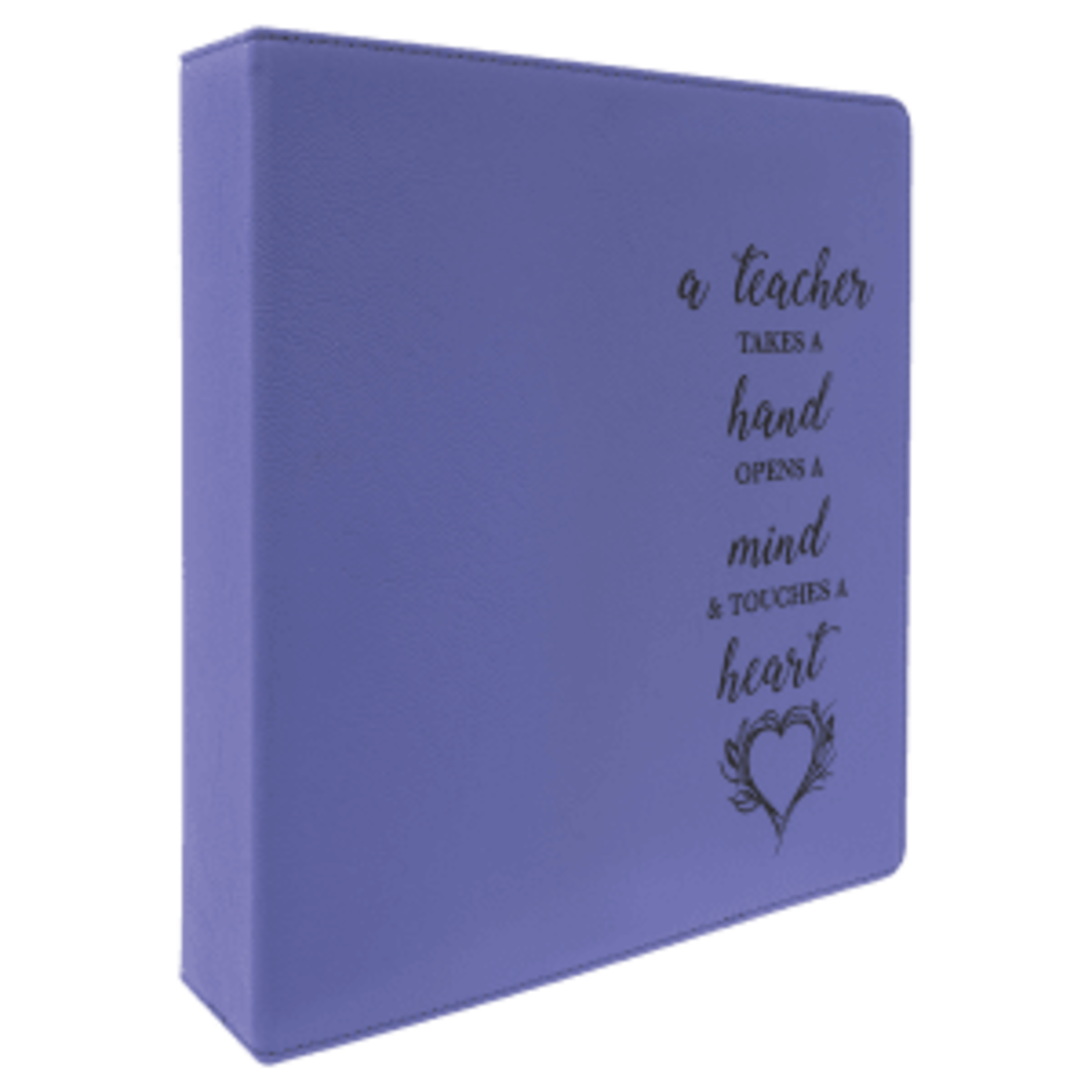 Prim In Proper Custom Engraved Leatherette Binder 2"