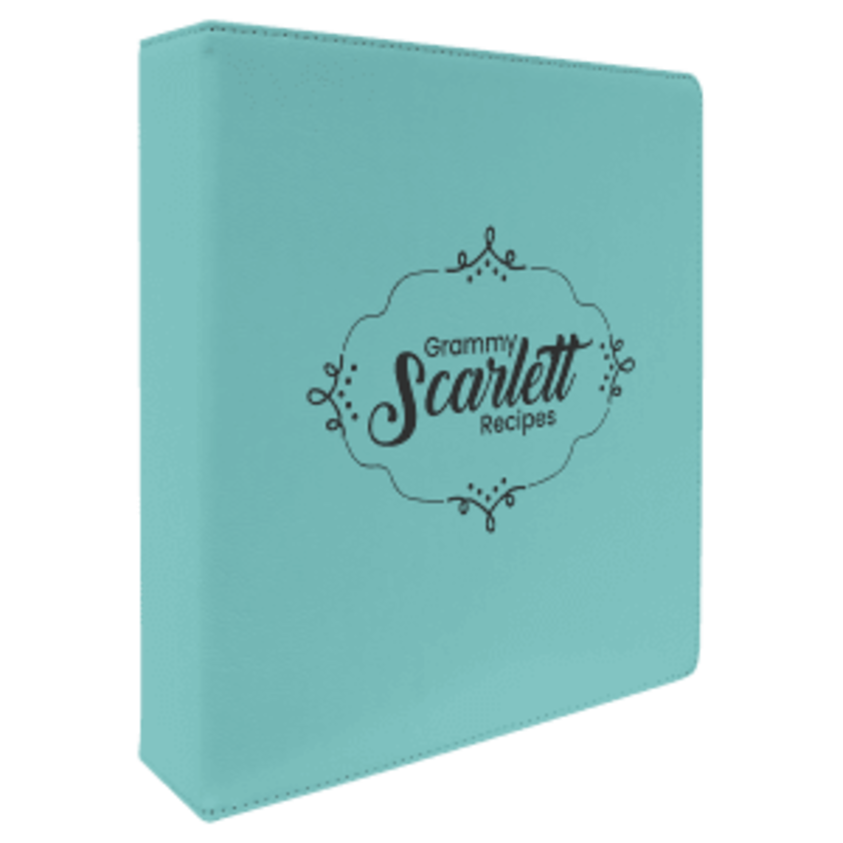 Prim In Proper Custom Engraved Leatherette Binder 2"