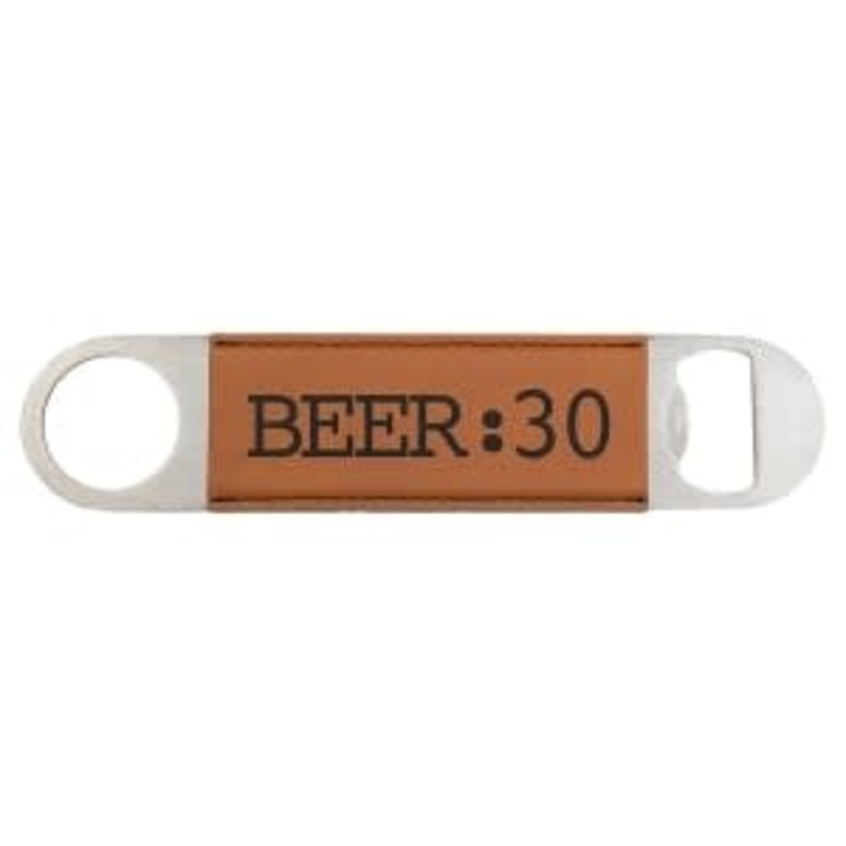 Prim In Proper Custom Engraved Bottle Opener - Leatherette Grip