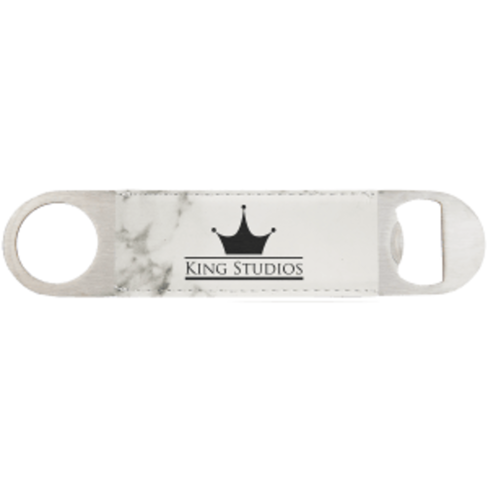 Prim In Proper Custom Engraved Bottle Opener - Leatherette Grip