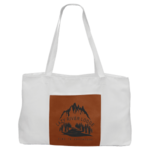 Prim In Proper Canvas Tote Bag 19x12"