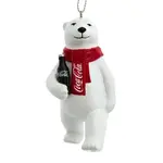 Kurt S. Adler Inc. Coca-Cola Polar Bear Ornament