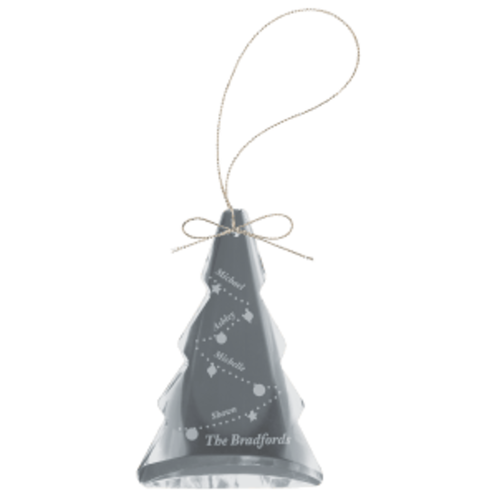 Prim In Proper Custom Crystal Ornaments