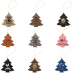 Prim In Proper Leatherette Tree Ornament