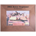 Prim In Proper Walnut Picture Frame