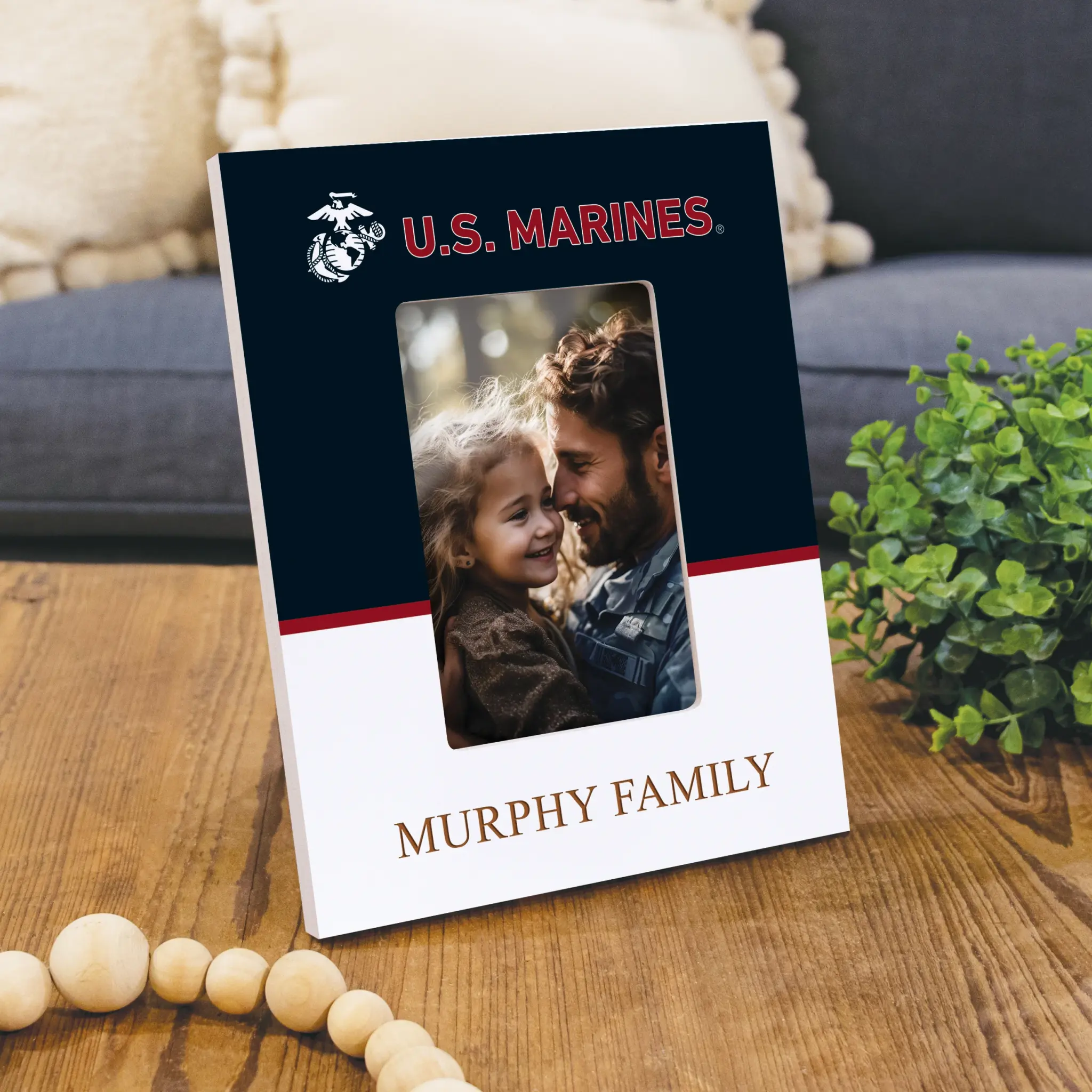 Military Photo Frame - Prim in Proper