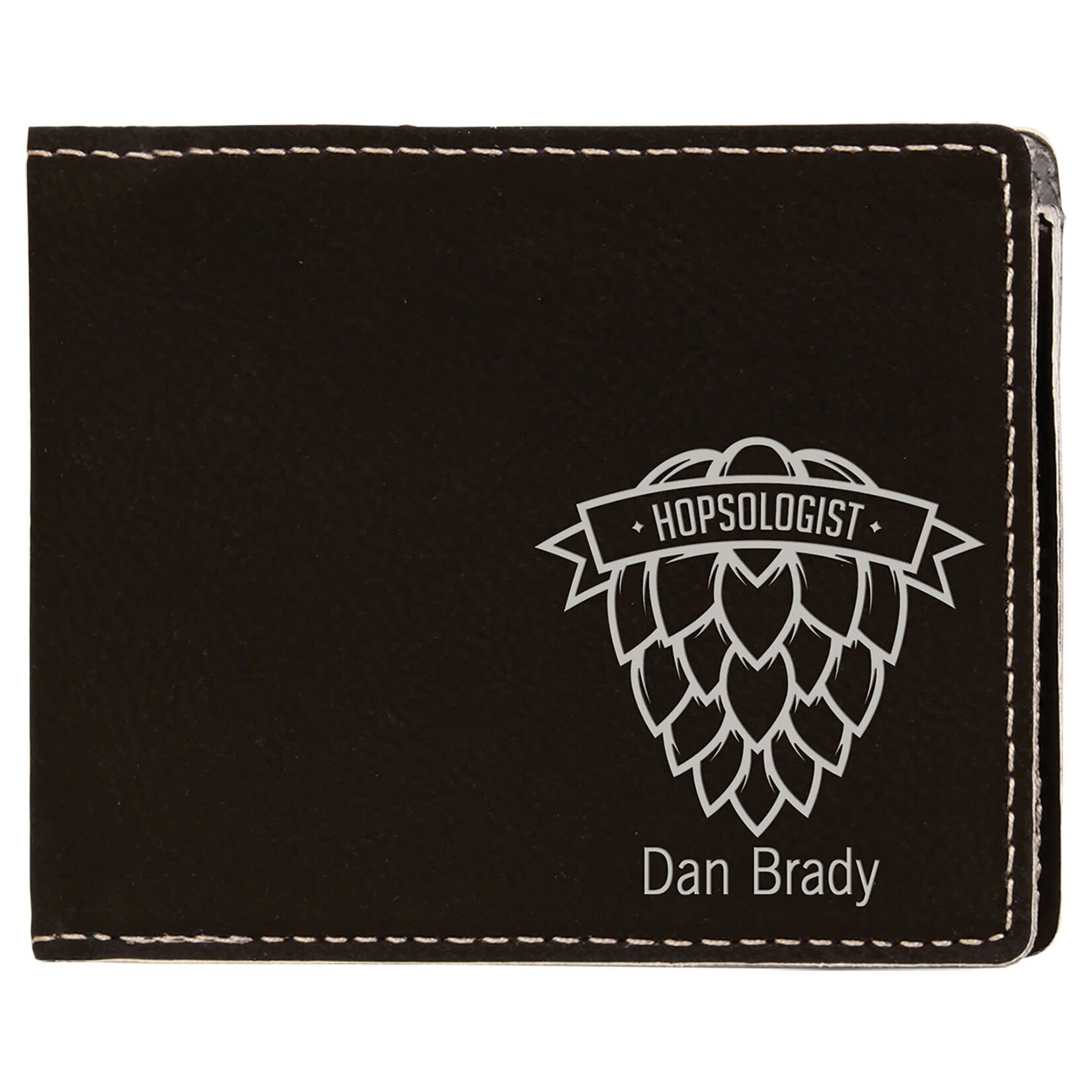 Prim In Proper Custom Engraved Bifold Wallet