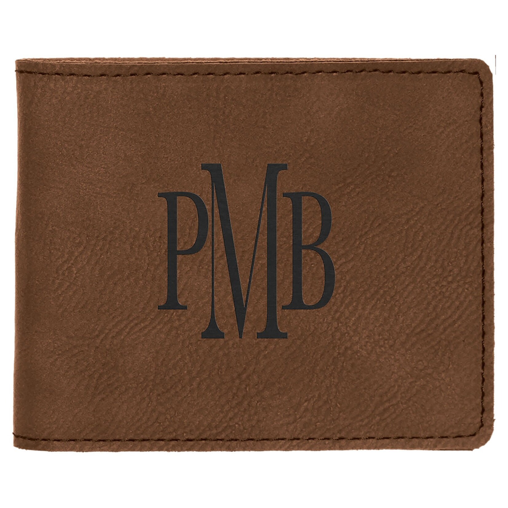Prim In Proper Custom Engraved Bifold Wallet