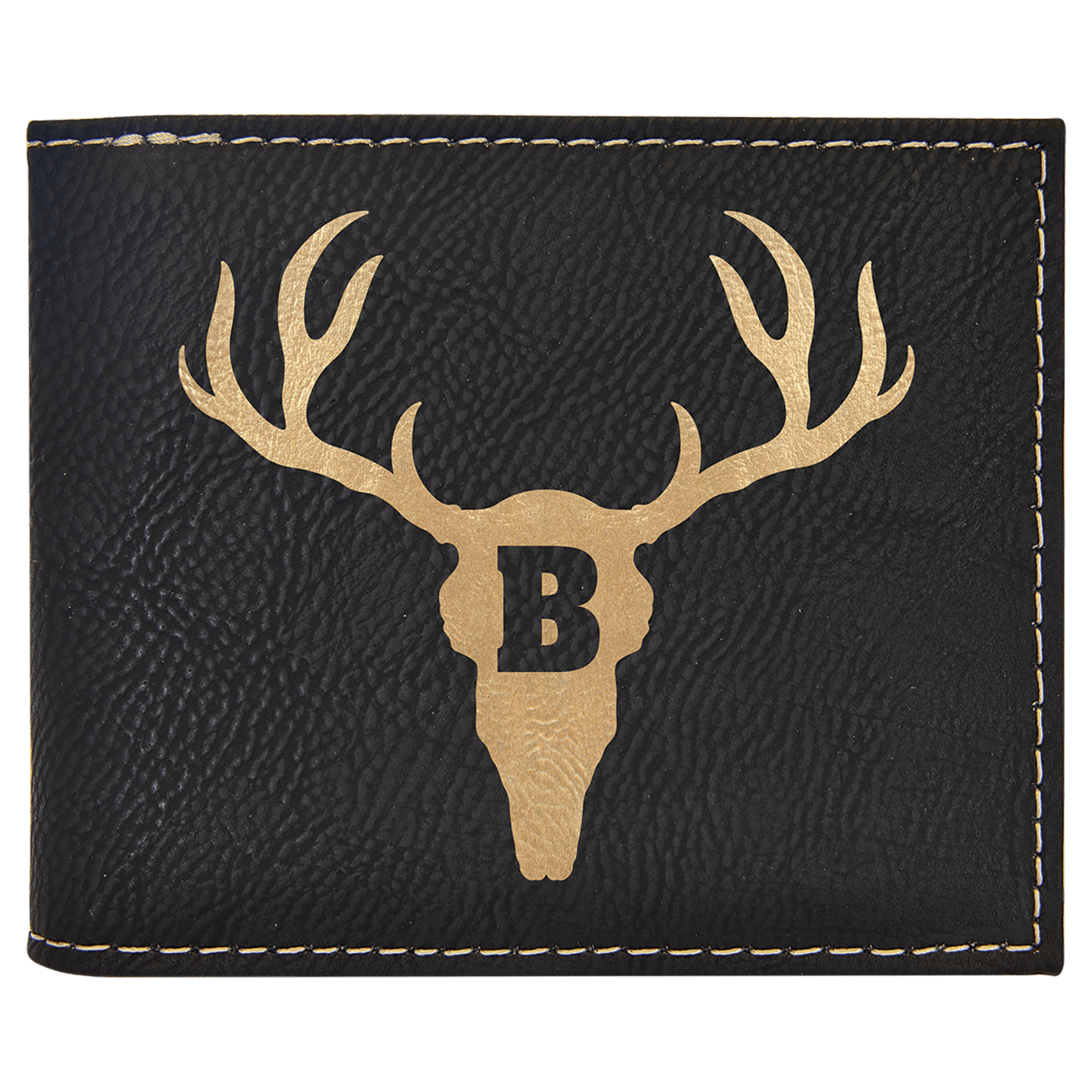 Prim In Proper Custom Engraved Bifold Wallet w/Flip ID