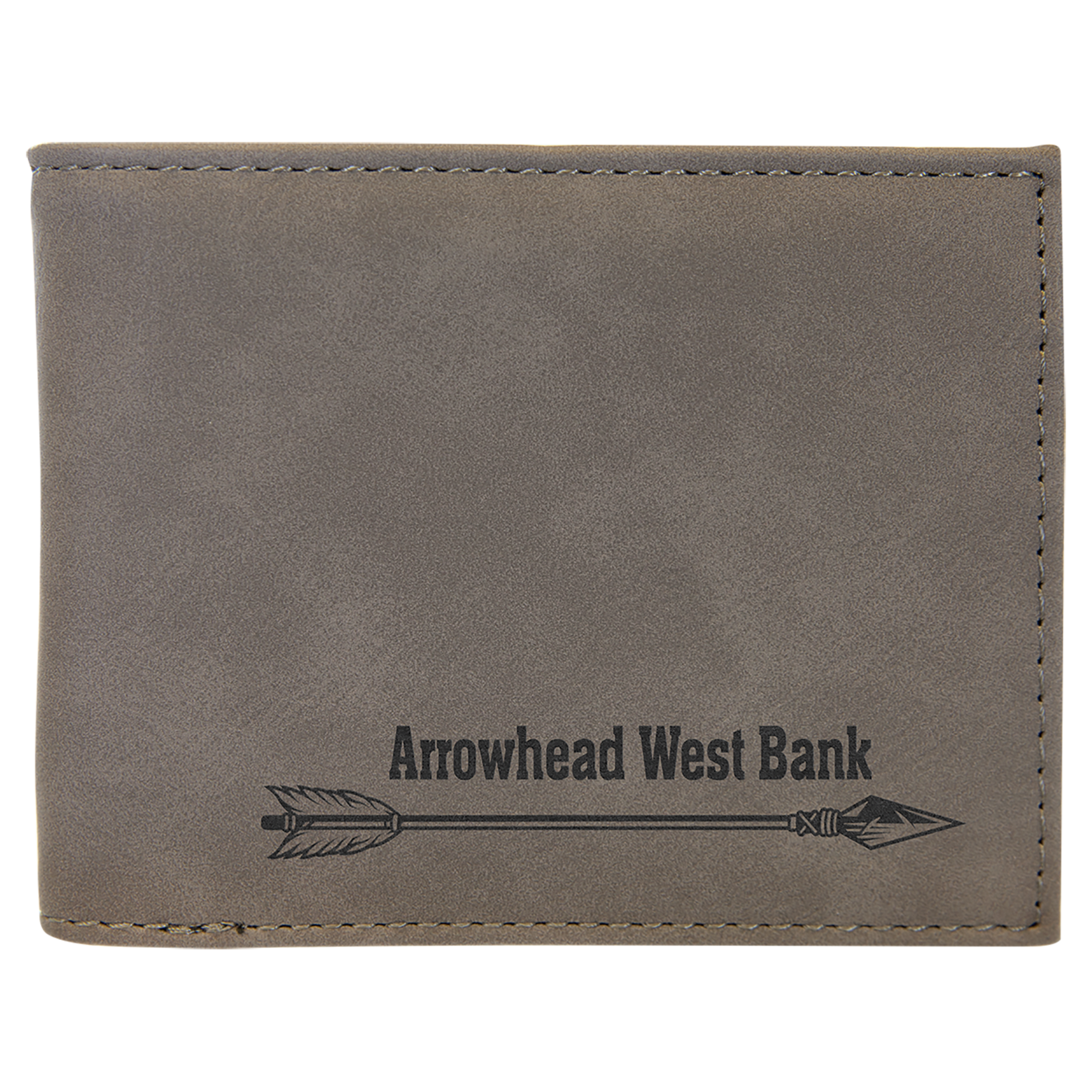 Prim In Proper Custom Engraved Bifold Wallet w/Flip ID