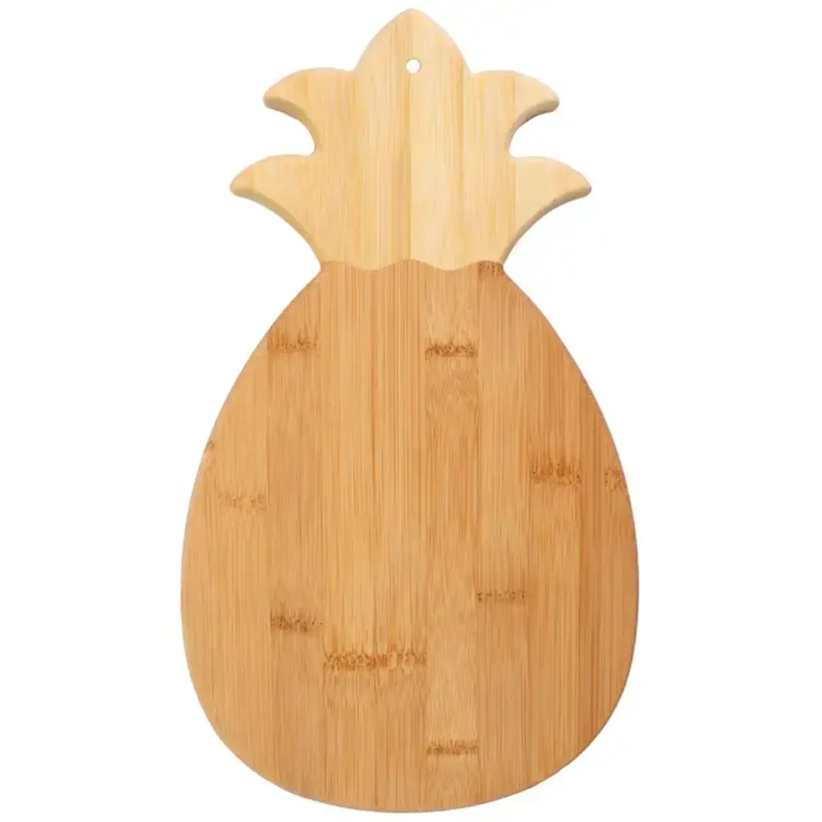 Totally Bamboo Custom Engraved Pineapple Shaped Serving & Cutting Board
