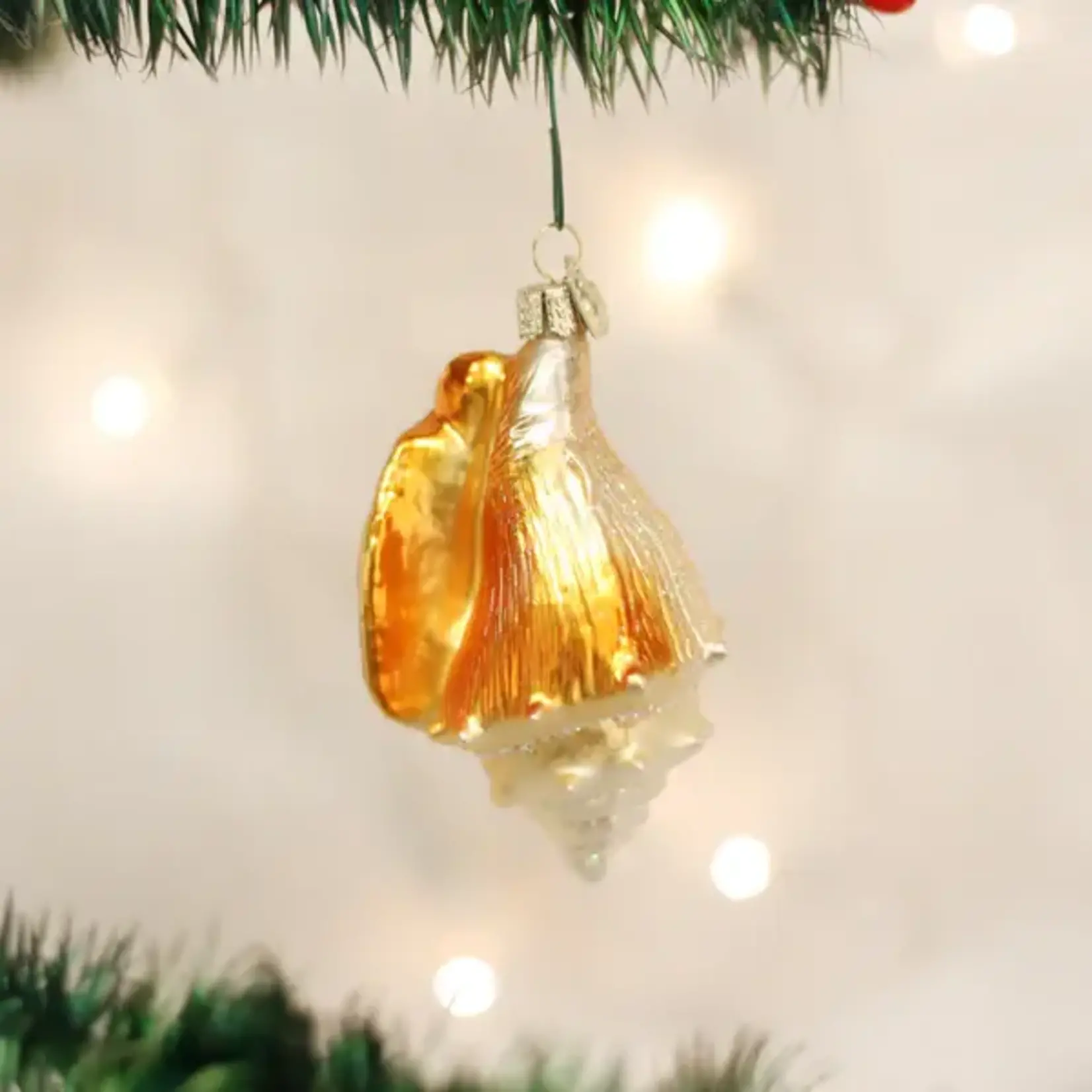 Old World Christmas OWC Ornament- Seashell