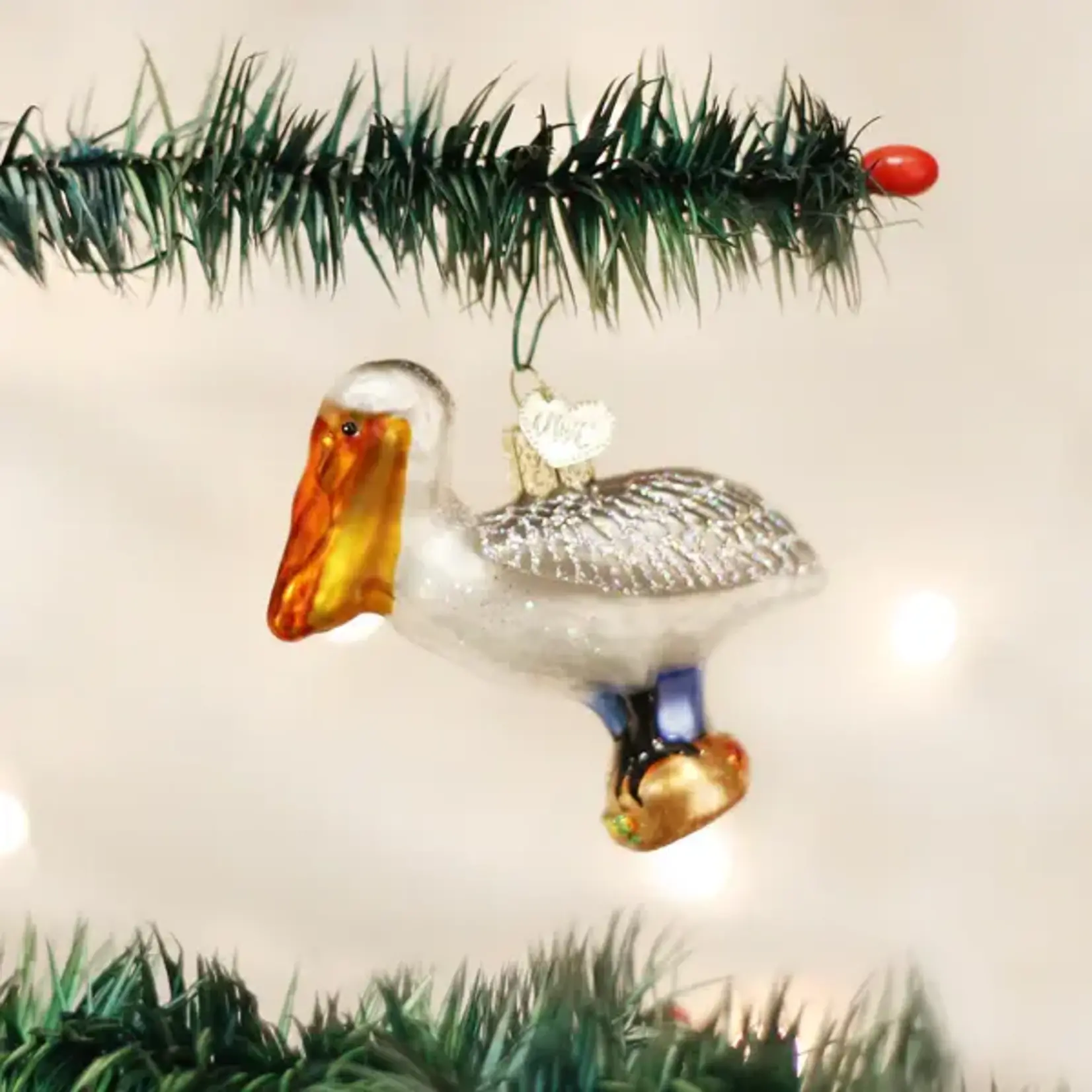 Old World Christmas OWC Ornament- Pelican