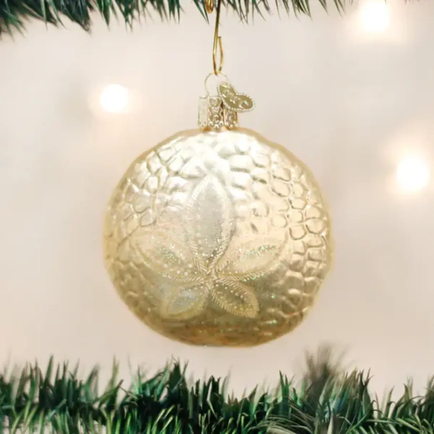 Old World Christmas OWC Ornament- Sand Dollar