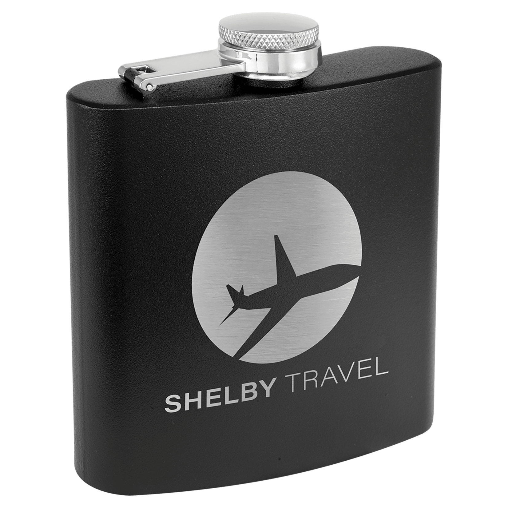 Prim In Proper Custom Engraved Stainless Steel Flask 6 oz