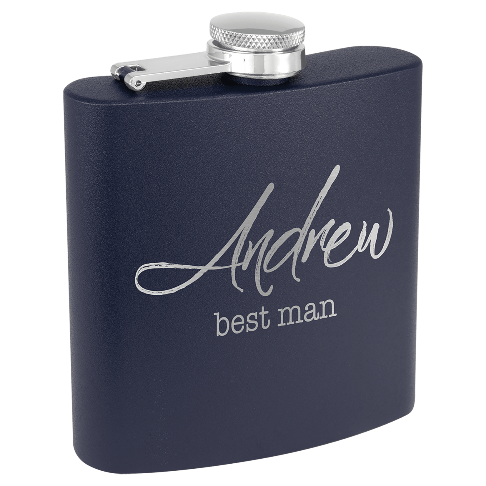 Prim In Proper Custom Engraved Stainless Steel Flask 6 oz