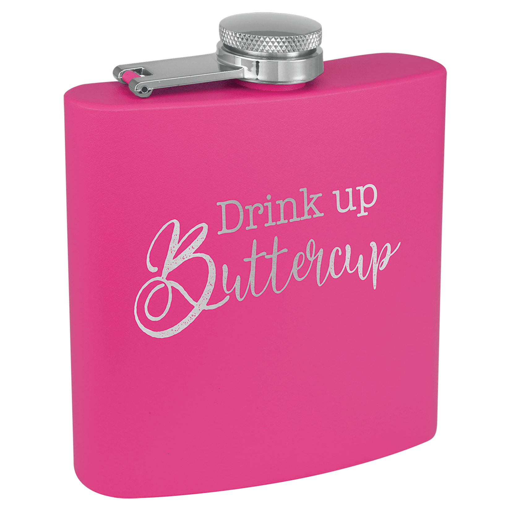 Prim In Proper Custom Engraved Stainless Steel Flask 6 oz
