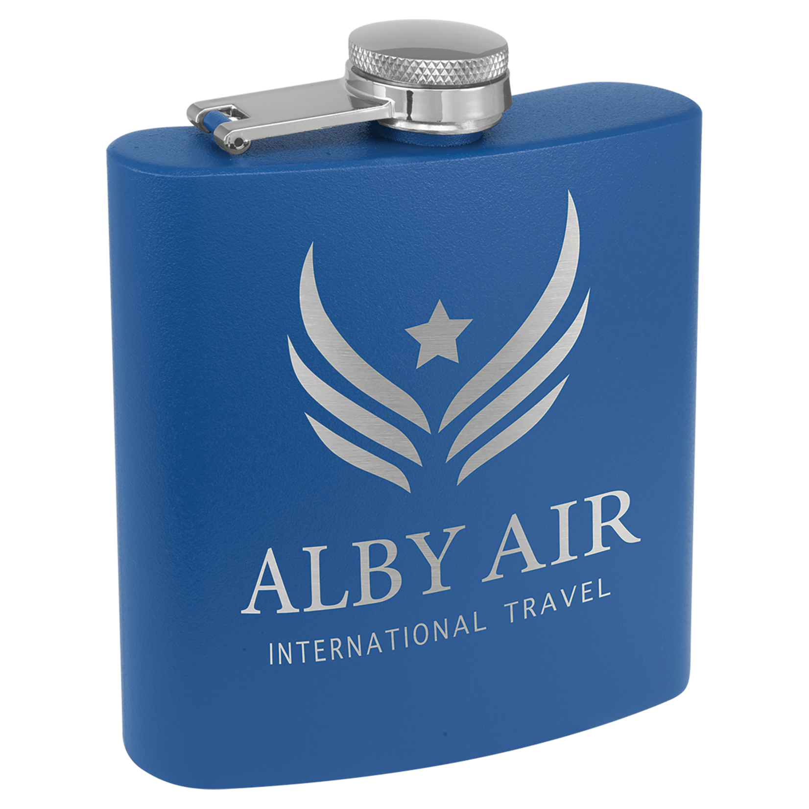 Prim In Proper Custom Engraved Stainless Steel Flask 6 oz