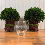 Prim In Proper PB Font/Ball/Blues Stemless Wine Glass 15oz