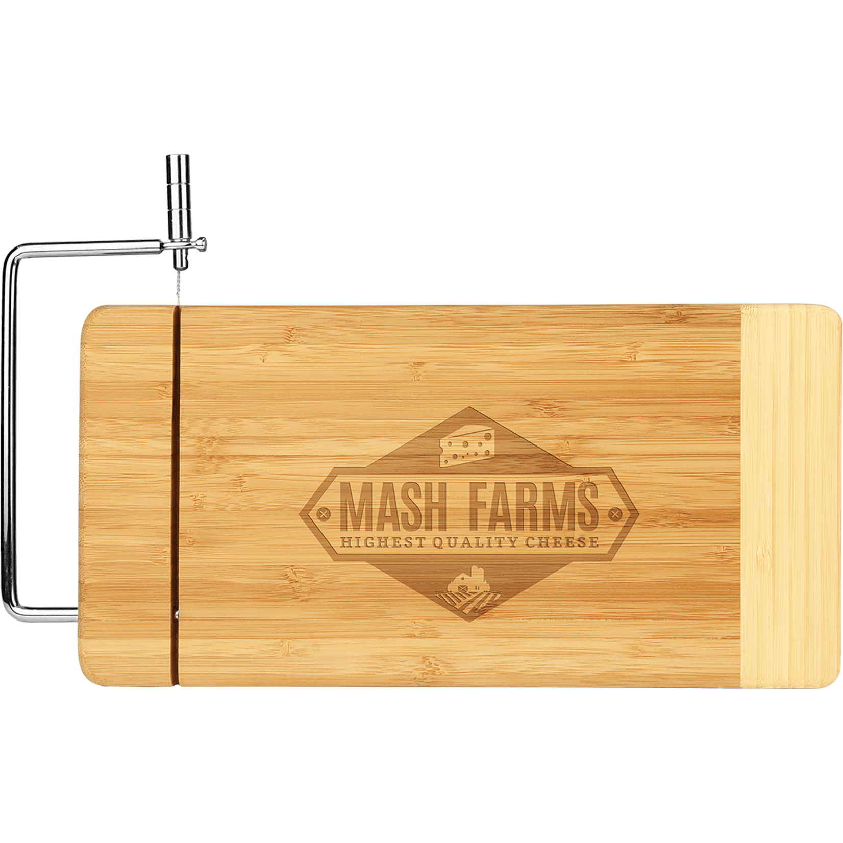 Prim In Proper Bamboo Cheese Cutter Board 12x6