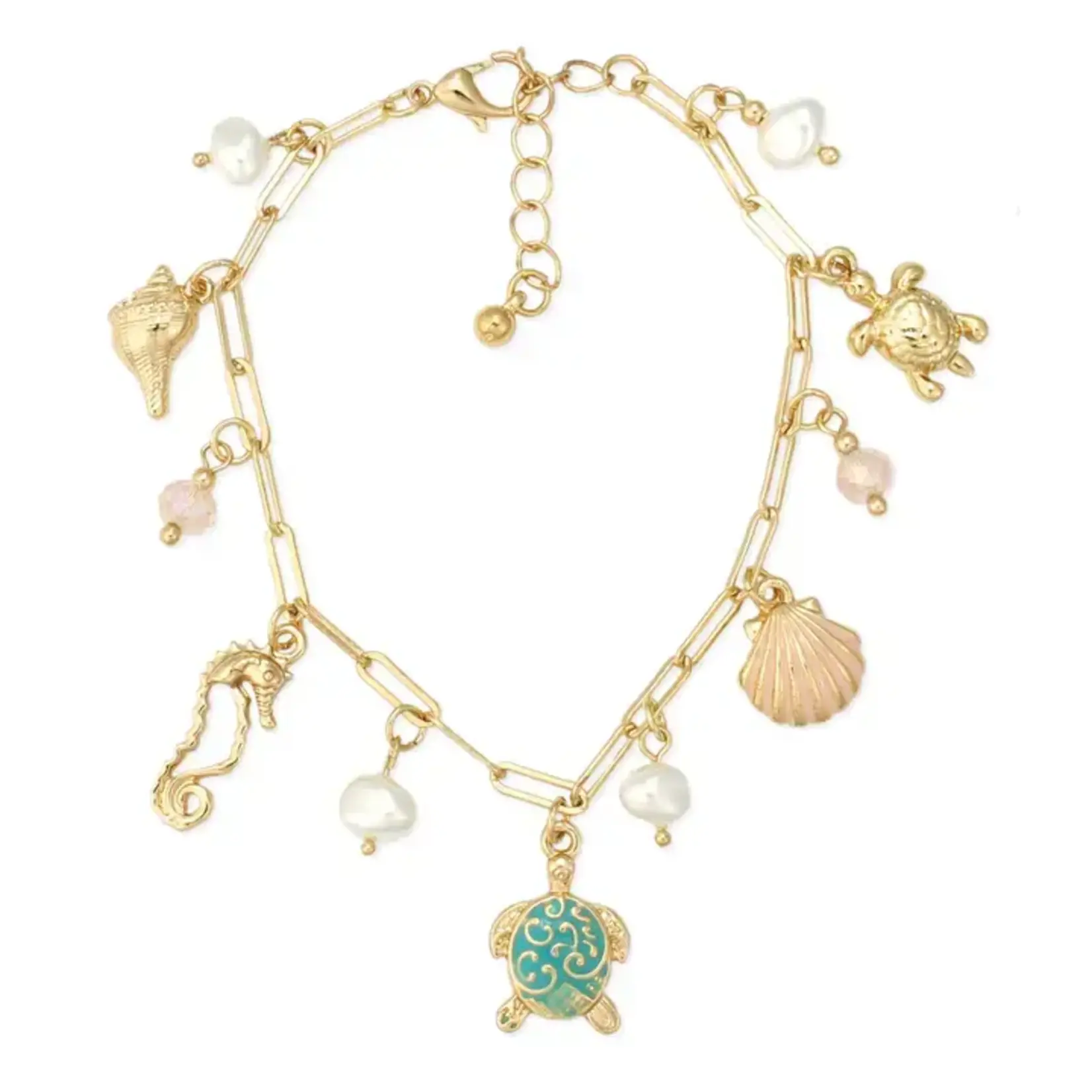 ZAD Seaside Charm Gold Bracelet