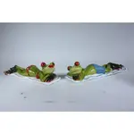 Sea Creations Beach Frogs Figurines