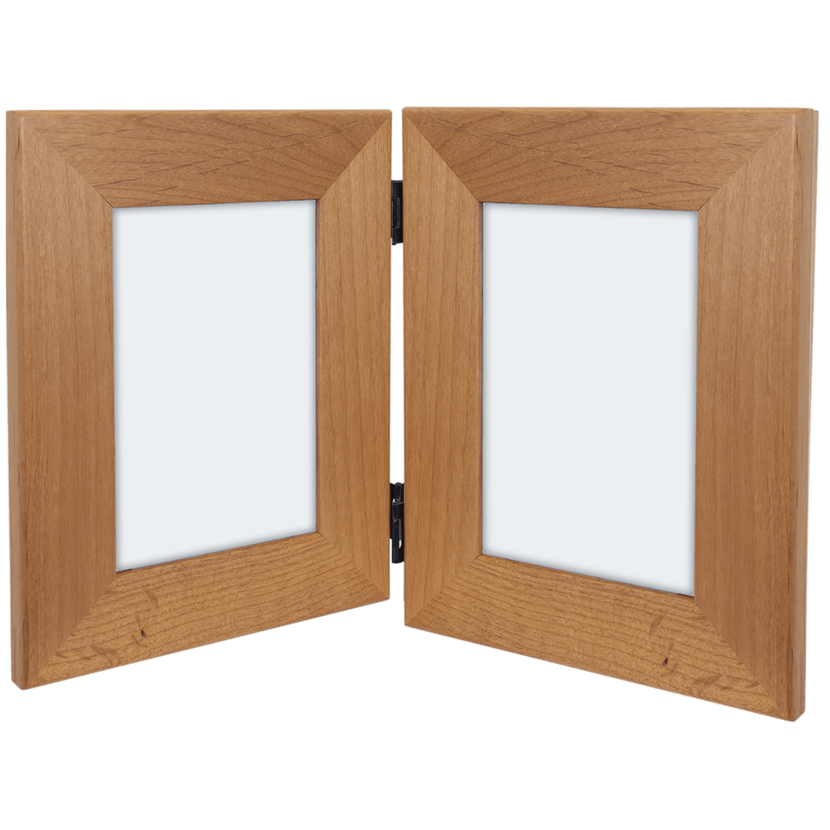 Prim In Proper Red Alder Dual Photo Frame 5x7"