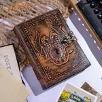 R K Handicrafts and Exporters Embossed Travel Journal Stone Dragon