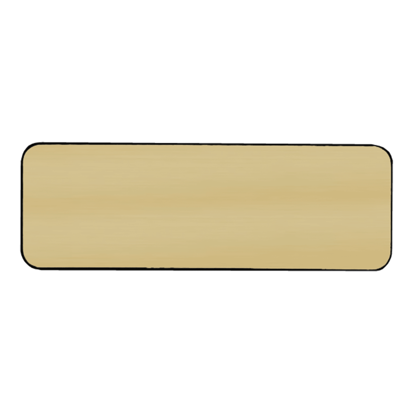 Prim In Proper Plastic Name Badge Tag