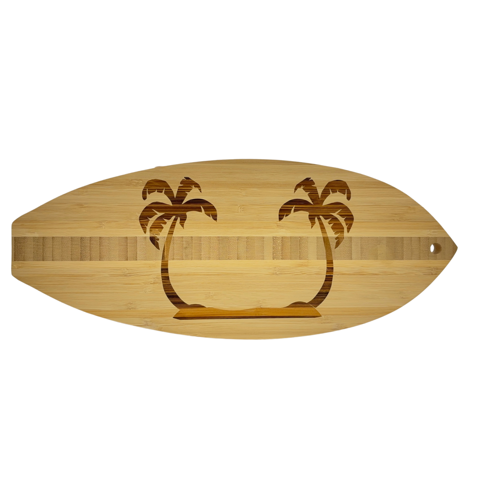 Prim In Proper Custom Engraved Bamboo Surfboard Serving & Cutting Board 14"