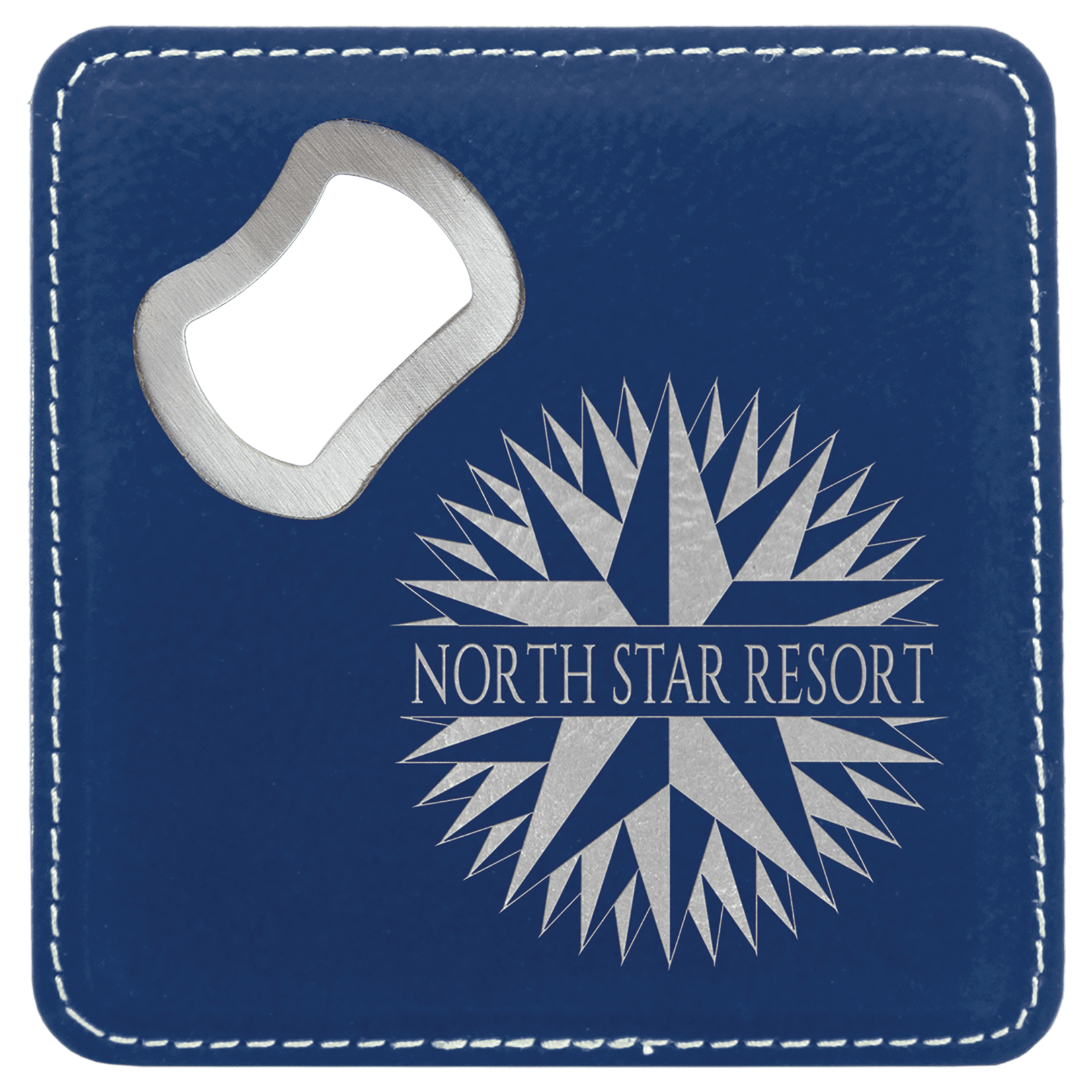 Prim In Proper Custom Engraved Bottle Opener Coaster