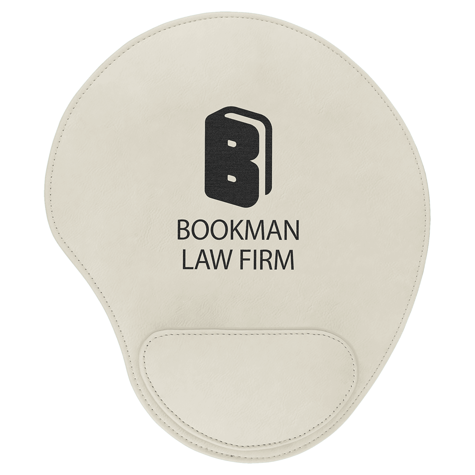Prim In Proper Custom Engraved Leatherette Mouse Pad 9x10"
