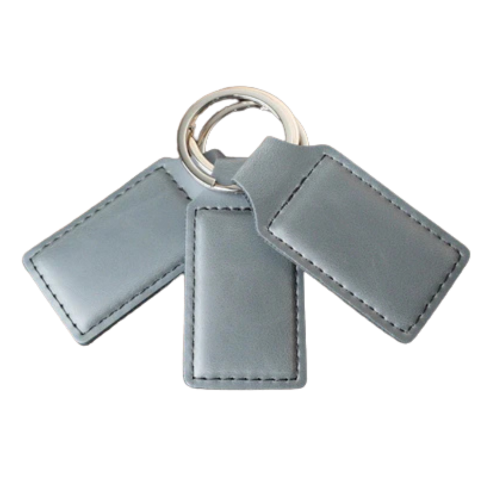 Prim In Proper Custom Engraved Leatherette Keychain 2x1"
