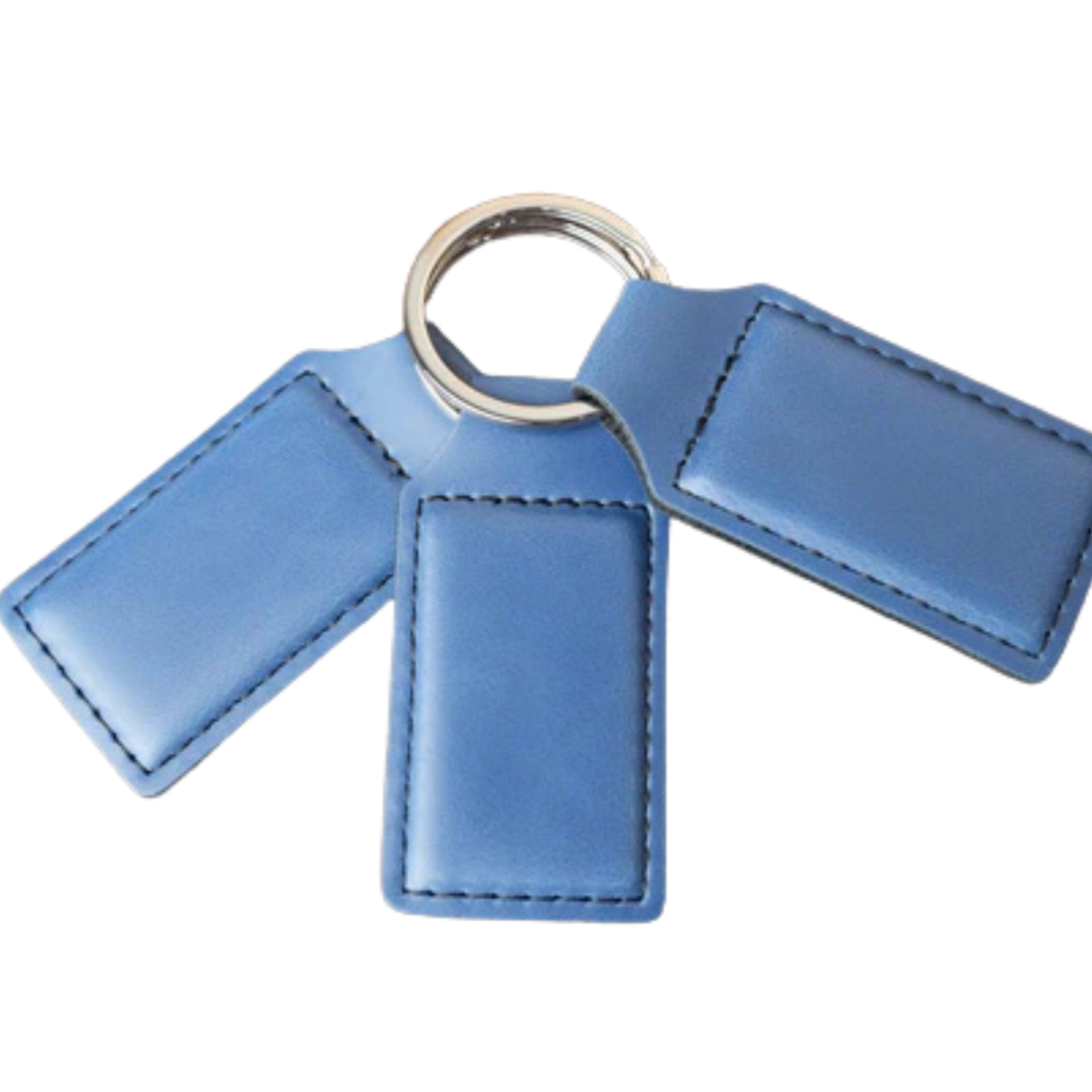 Prim In Proper Custom Engraved Leatherette Keychain 2x1"