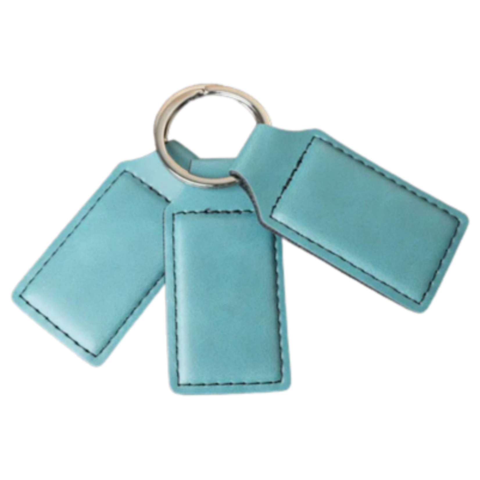 Prim In Proper Custom Engraved Leatherette Keychain 2x1"