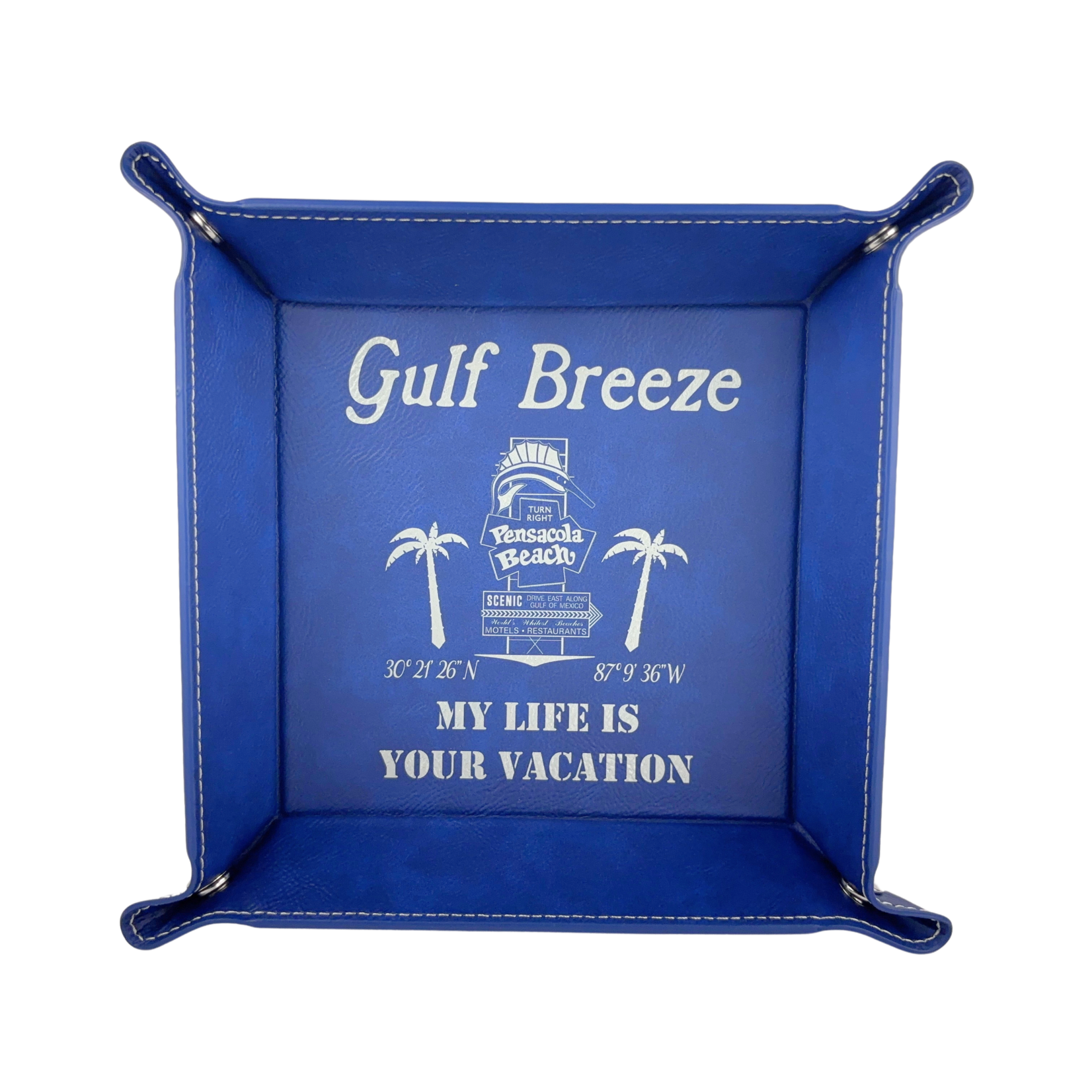 Prim In Proper My Life - Your Vacation Catch All Tray 6x6