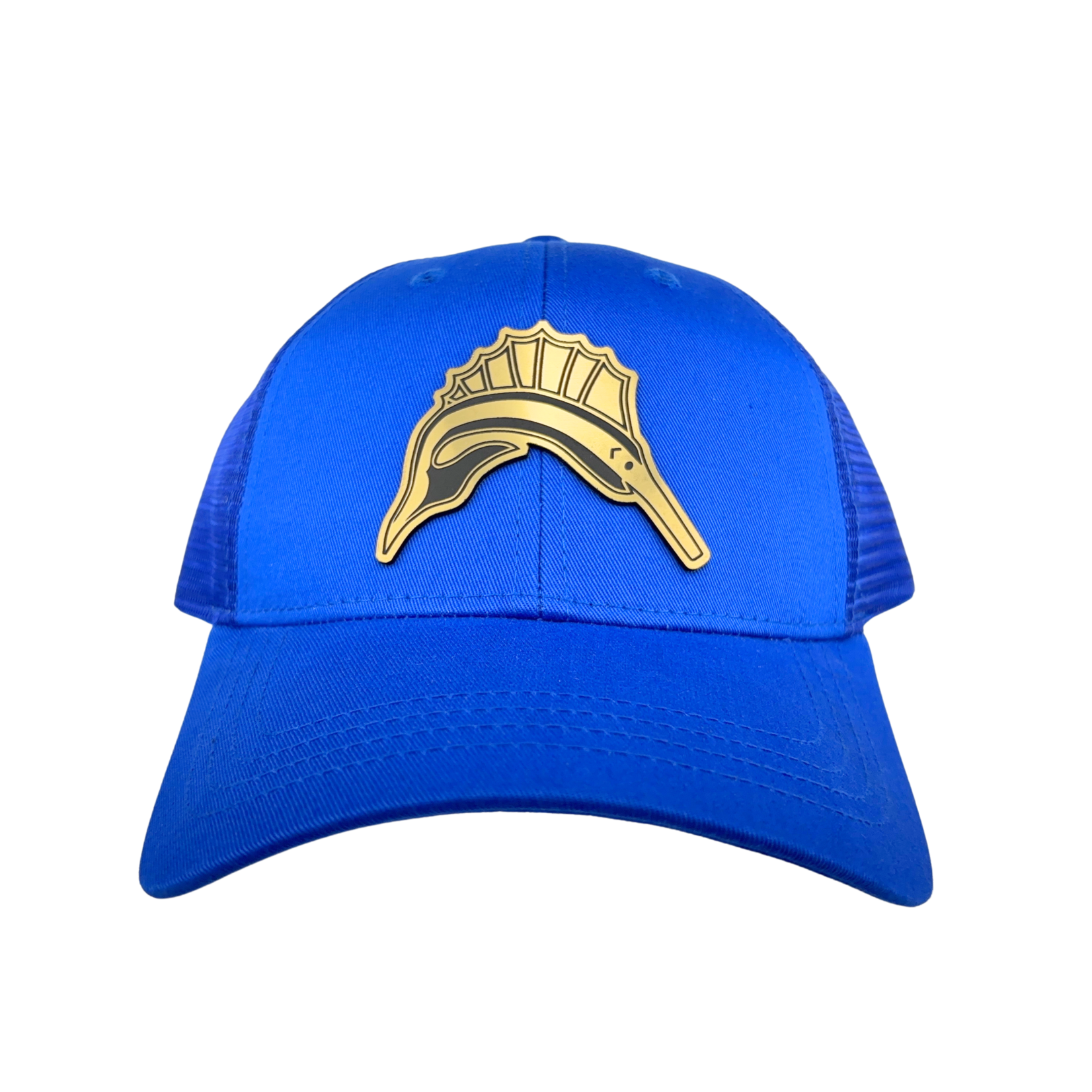 Prim In Proper Trucker Hat Cap Gold Sailfish