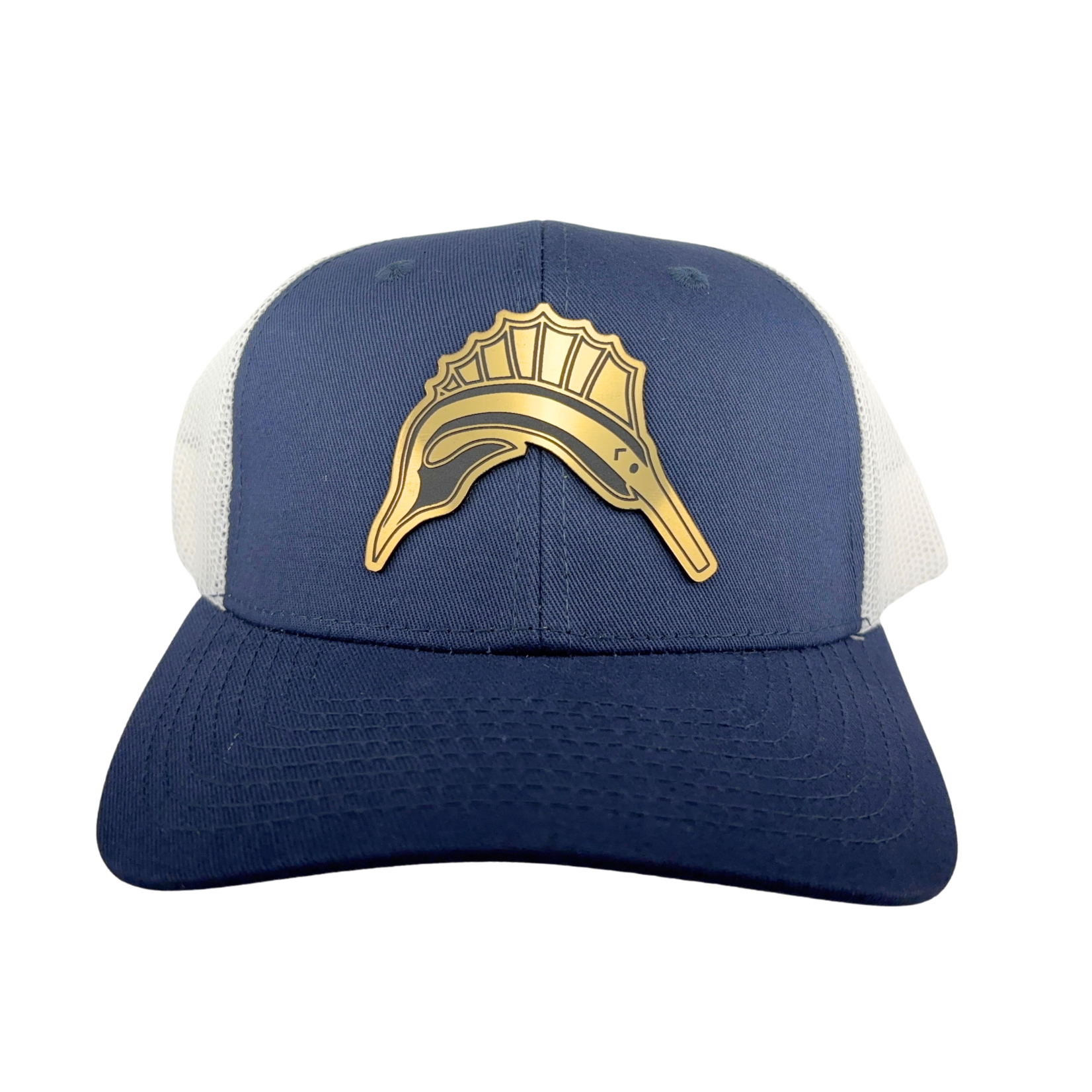 Prim In Proper Trucker Hat Cap Gold Sailfish