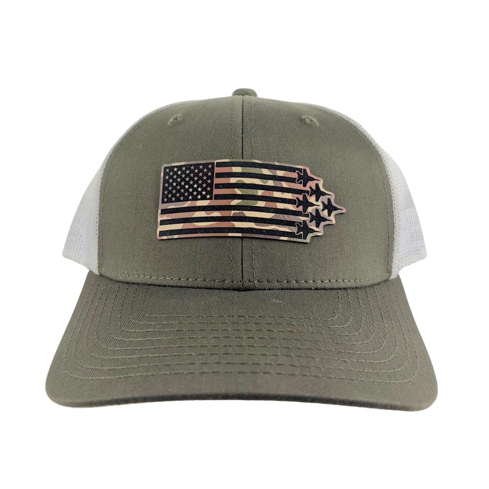 Prim In Proper Trucker Hat Cap Flag Delta Jets Fowl Play