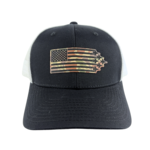 Prim In Proper Trucker Hat Cap Flag Delta Jets Fowl Play