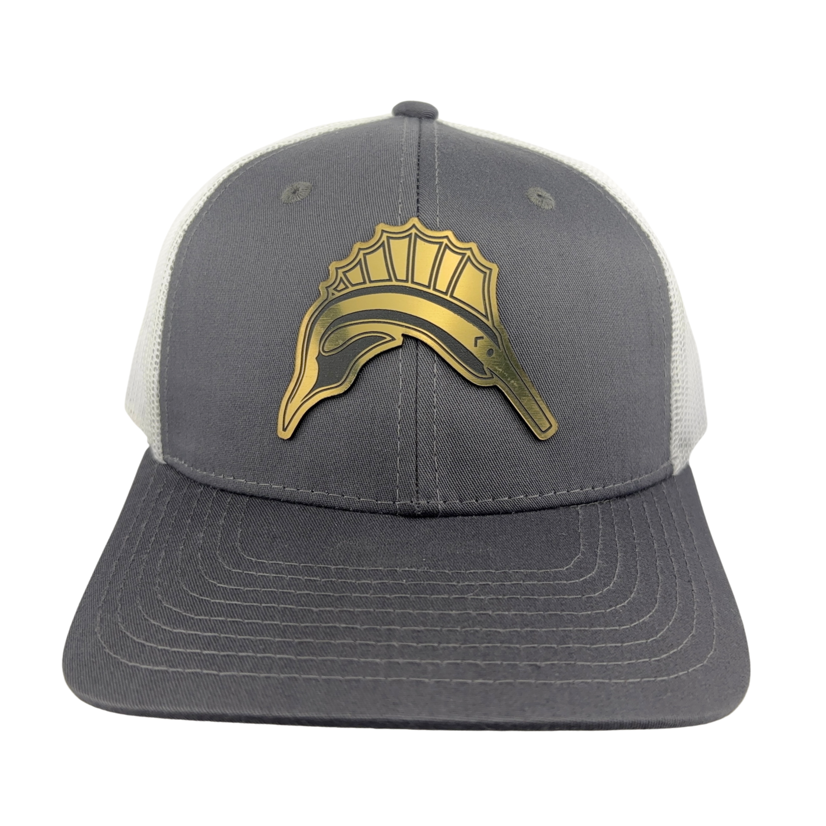 Prim In Proper Trucker Hat Cap Gold Sailfish