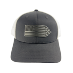 Prim In Proper Trucker Hat Cap Flag Delta Jets Black