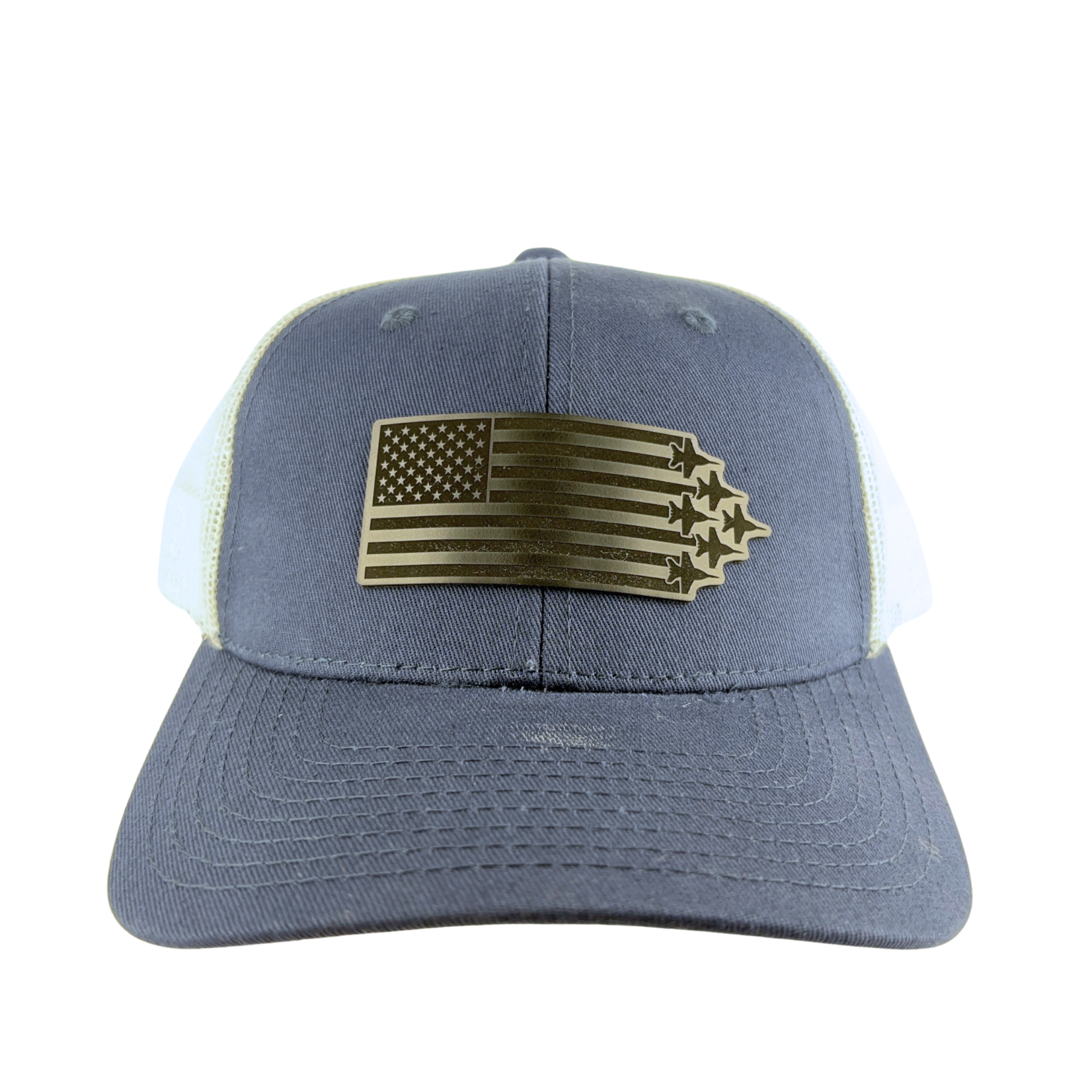 Prim In Proper Trucker Hat Cap Flag Delta Jets Black