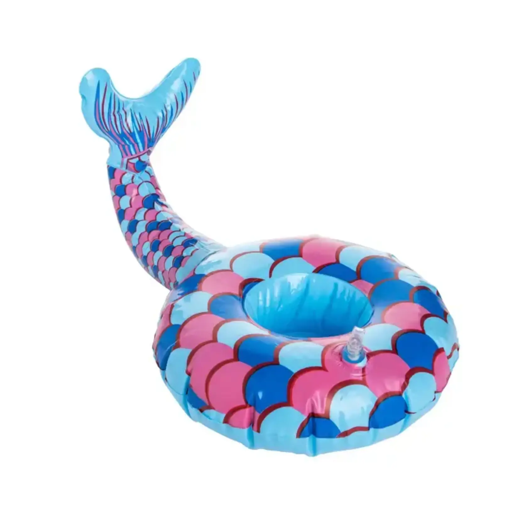 Beachcombers Inflatable Mermaid Tail Drink Holder
