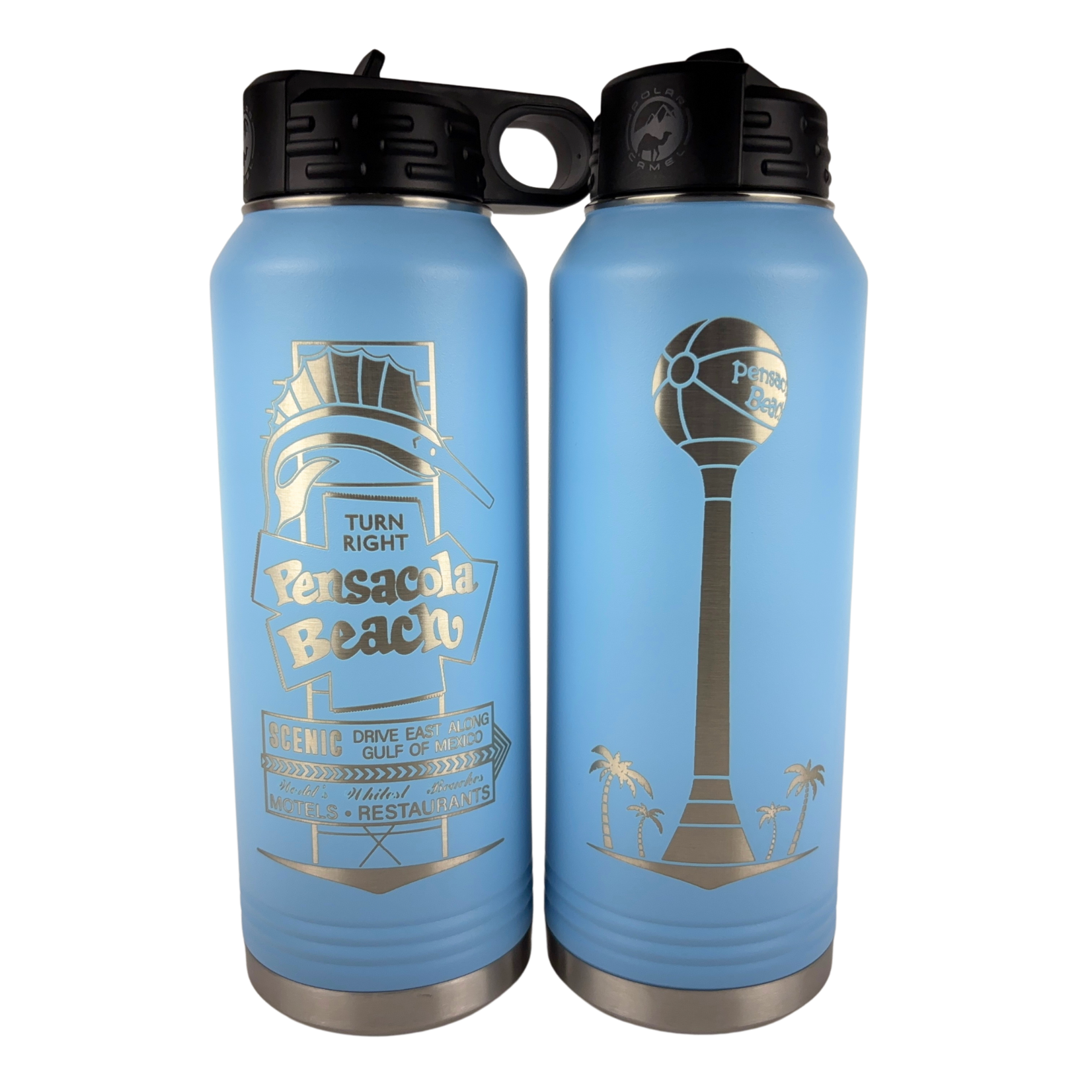 Prim In Proper Water Bottle 32 oz  PB Ball/Sign