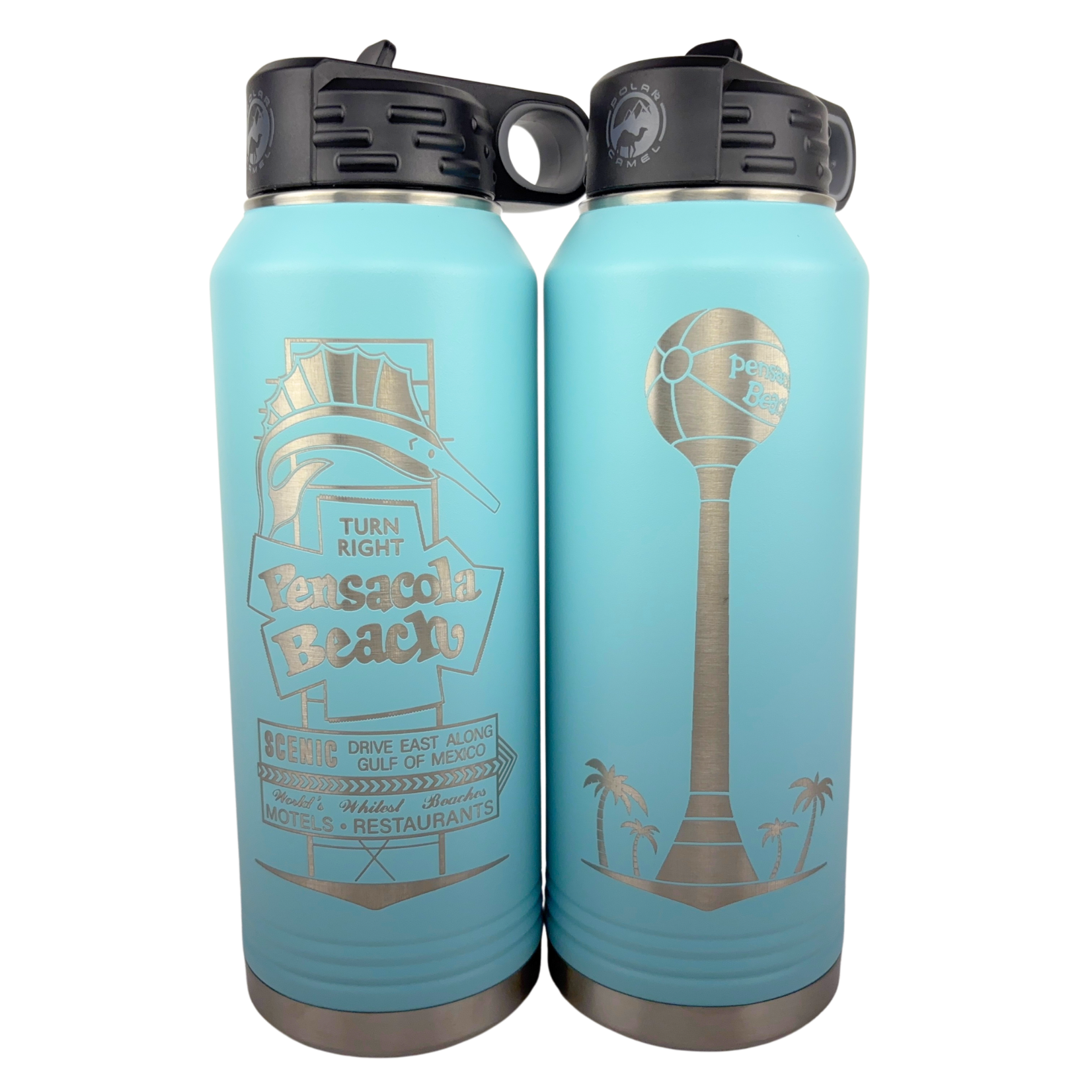 Prim In Proper Water Bottle 32 oz  PB Ball/Sign
