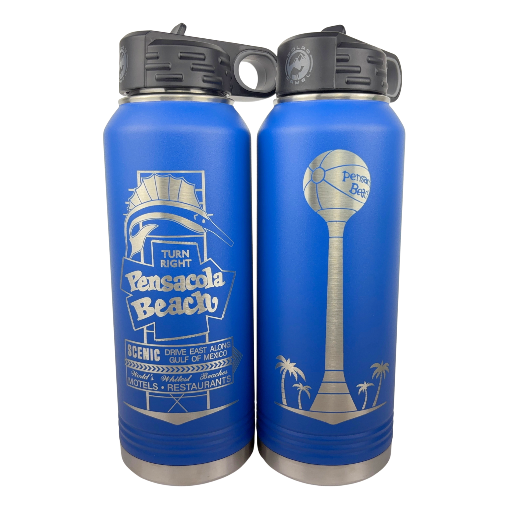 Prim In Proper Water Bottle 32 oz  PB Ball/Sign