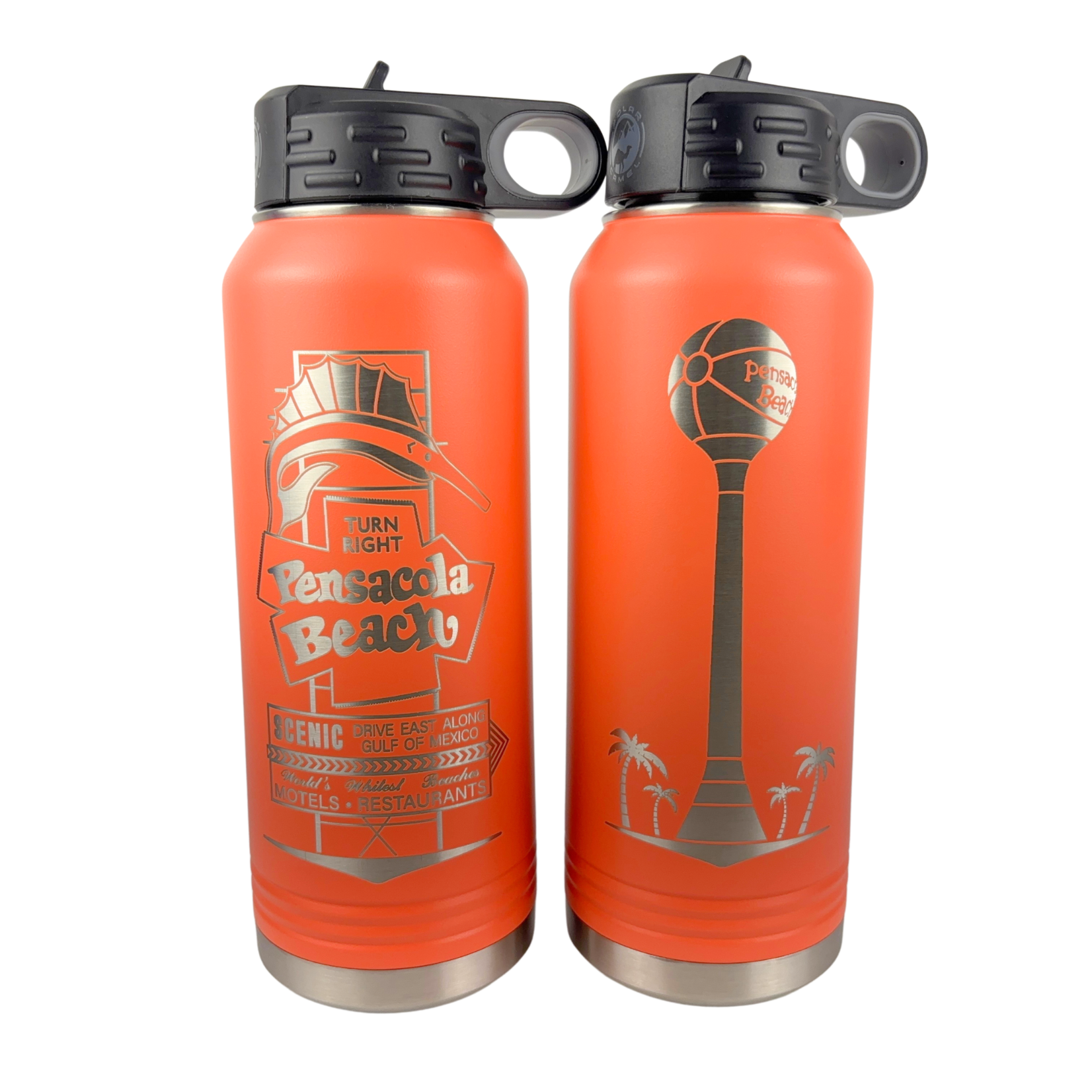 Prim In Proper Water Bottle 32 oz  PB Ball/Sign