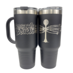 Prim In Proper Tumbler 40 oz PB Font/Ball/Blues Handled