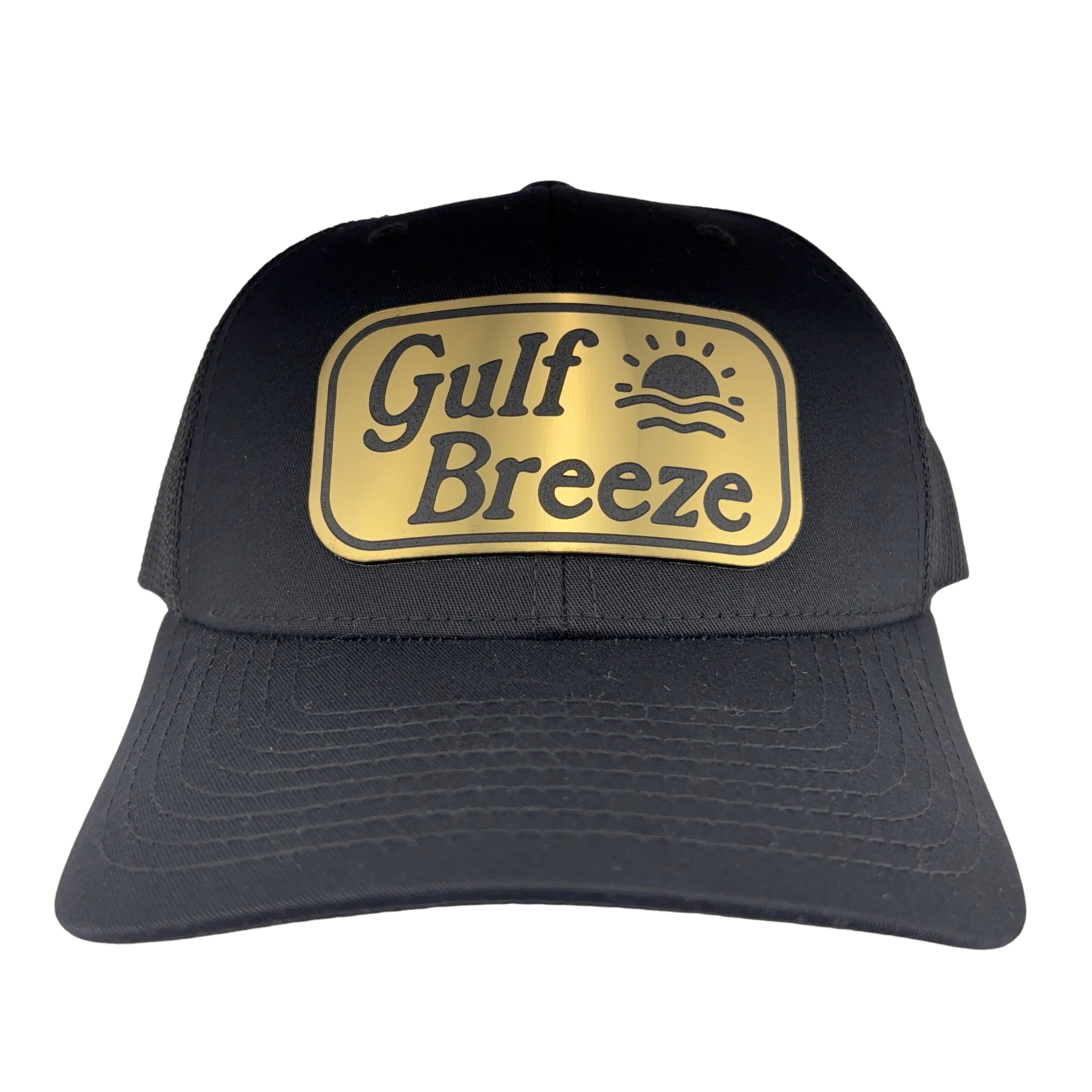 Prim In Proper Trucker Hat Cap Gulf Breeze - Gold